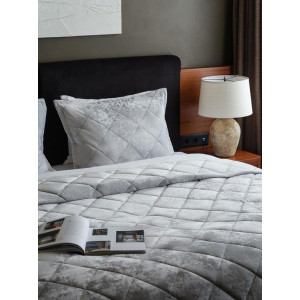 Набор для спальни покрывало+наволочки велюр "Havbor Mis"