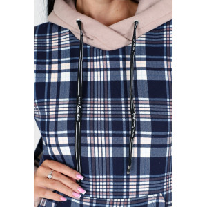 Толстовка женская "Акцент" ТлФ-1884 футер с начесом (последний размер) светлый беж 56