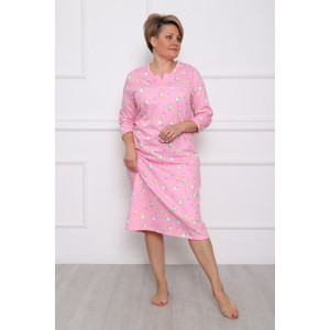 Сорочка женская "Ангелина" футер с начесом (последний размер) авокадо р 46