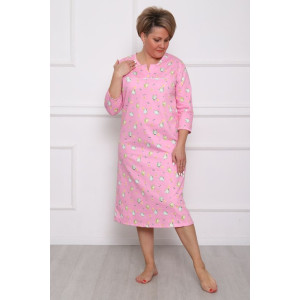 Сорочка женская "Ангелина" футер с начесом (последний размер) авокадо р 46