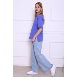 Футболка женская "Кейт" трикотаж (последний размер) вери-пери 46 Футболка женская "Кейт" трикотаж (последний размер) вери-пери 46