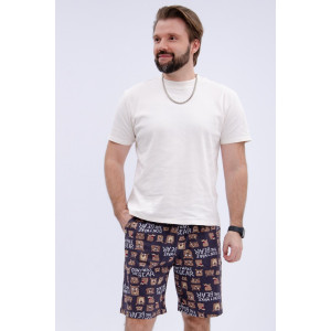 Шорты мужские ШМ-33 кулирка (р-ры: 48-60) антрацит