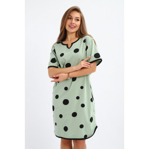 Туника женская №265 кулирка (р-ры: 52-62) хаки