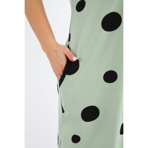 Туника женская №265 кулирка (р-ры: 52-62) хаки