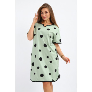 Туника женская №265 кулирка (р-ры: 52-62) хаки