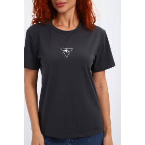 Футболка женская №85558 кулирка пенье (р-ры: 42-56) графит