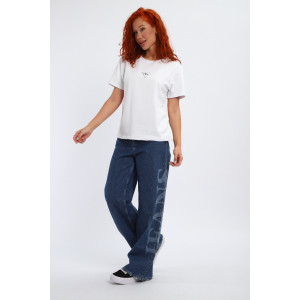 Футболка женская №85558 кулирка пенье (р-ры: 42-56) белый