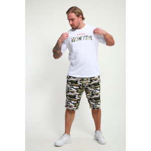 Костюм двойка мужской КМ-01 кулирка (р-ры: 46-56) белый Hunter