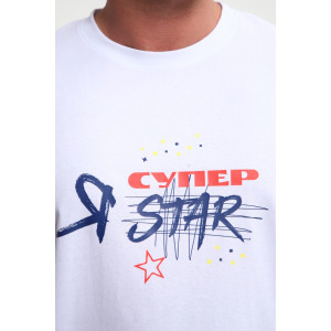 Костюм двойка мужской КМ-01 кулирка (р-ры: 46-56) синий-желтый-белый-Буквы Star Костюм двойка мужской КМ-01 кулирка (р-ры: 46-56) синий-желтый-белый-Буквы Star