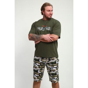 Костюм двойка мужской КМ-01 кулирка (р-ры: 46-56) хаки Hunter Костюм двойка мужской КМ-01 кулирка (р-ры: 46-56) хаки Hunter