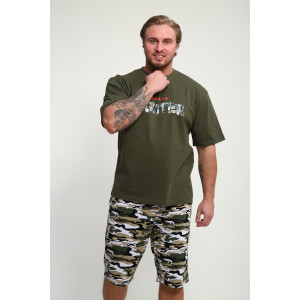 Костюм двойка мужской КМ-01 кулирка (р-ры: 46-56) хаки Hunter Костюм двойка мужской КМ-01 кулирка (р-ры: 46-56) хаки Hunter