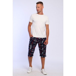 Шорты мужские №095 кулирка (р-ры: 50-60) темно-синий