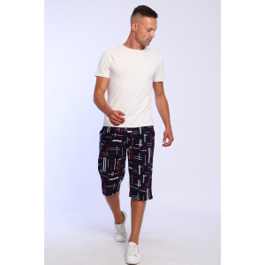 Шорты мужские №095 кулирка (р-ры: 50-60) темно-синий