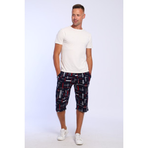 Шорты мужские №095 кулирка (р-ры: 50-60) темно-синий