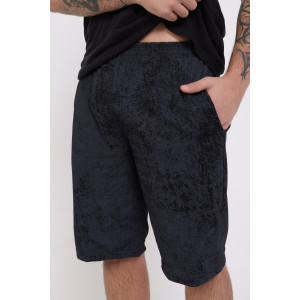 Шорты мужские №095 кулирка (р-ры: 50-60) варенка черная Шорты мужские №095 кулирка (р-ры: 50-60) варенка черная