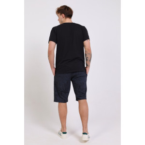 Шорты мужские №095 кулирка (р-ры: 50-60) варенка черная Шорты мужские №095 кулирка (р-ры: 50-60) варенка черная