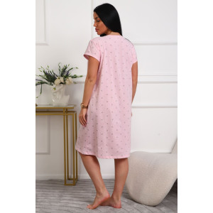 Сорочка женская №29544 кулирка (р-ры: 50-60) пудра Сорочка женская №29544 кулирка (р-ры: 50-60) пудра