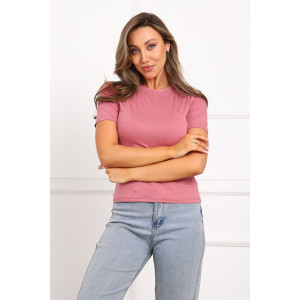 Футболка женская ФЖ082 вискоза (р-ры: 44-50) коралл Футболка женская ФЖ082 вискоза (р-ры: 44-50) коралл