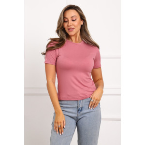 Футболка женская ФЖ082 вискоза (р-ры: 44-50) коралл Футболка женская ФЖ082 вискоза (р-ры: 44-50) коралл
