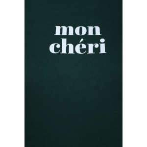 Туника женская №88555 кулирка с лайкрой пенье (р-ры: 46-76) темно-зеленый