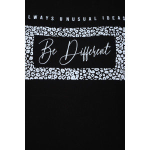 Лонгслив женский №88554 кулирка с лайкрой пенье (р-ры: 46-76) черный