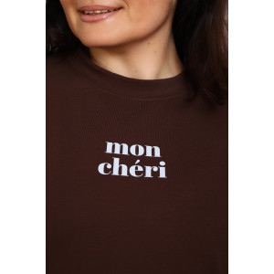 Лонгслив женский №88553 кулирка с лайкрой пенье (р-ры: 46-76) коричневый