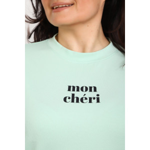 Лонгслив женский №88553 кулирка с лайкрой пенье (р-ры: 46-76) мята