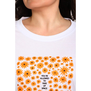 Туника женская №88551 кулирка (р-ры: 46-68) белый