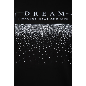 Туника женская №88550 кулирка (р-ры: 46-68) черный