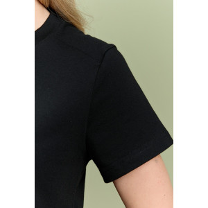 Футболка женская "Дзен" кулирка (р-ры: 44-54) черный