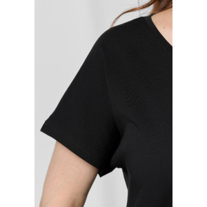 Туника женская "Эфир" кулирка (р-ры: 50-60) черный