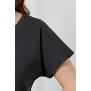 Туника женская "Эфир" кулирка (р-ры: 50-60) графитовый