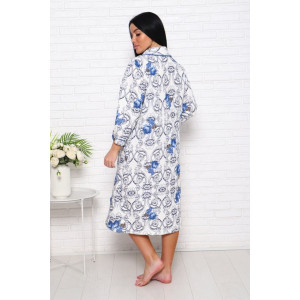 Халат женский Х9 капитоний (последний размер) вензеля 48