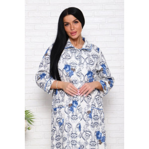 Халат женский Х9 капитоний (последний размер) вензеля 48