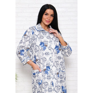 Халат женский Х9 капитоний (последний размер) вензеля 48