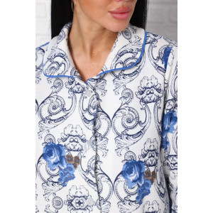 Халат женский Х9 капитоний (последний размер) вензеля 48