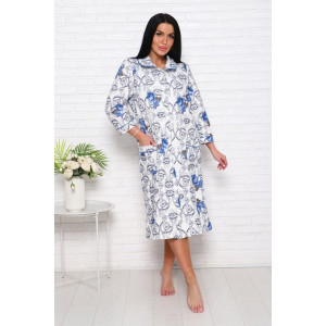 Халат женский Х9 капитоний (последний размер) вензеля 48