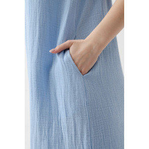 Сарафан женский 2319-Мус "Муслин" муслин (последний размер) голубой 44,46,50