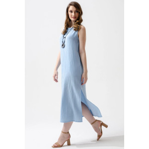 Сарафан женский 2319-Мус "Муслин" муслин (последний размер) голубой 44,46,50
