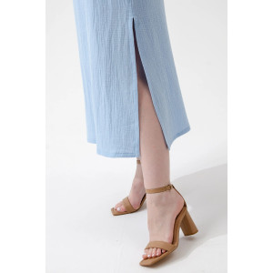 Сарафан женский 2319-Мус "Муслин" муслин (последний размер) голубой 44,46,50