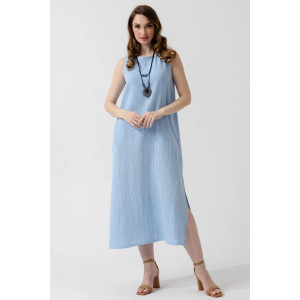 Сарафан женский 2319-Мус "Муслин" муслин (последний размер) голубой 44,46,50