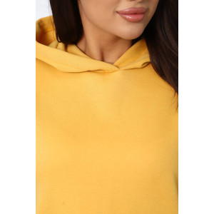 Костюм двойка женский КД-447 футер 3-х нитка (последний размер) горчичный 48,54,58