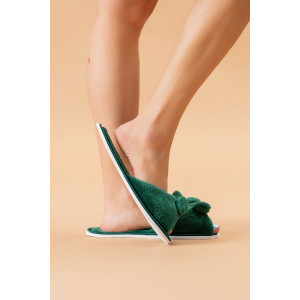 Тапки женские ЖВБ (р-ры: 36-41) изумруд