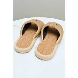 Тапки женские "Lepilov" арт. 130п велюр + пробка (р-ры: 36-42) беж. вел. кот. мульт. Тапки женские "Lepilov" арт. 130п велюр + пробка (р-ры: 36-42) беж. вел. кот. мульт.