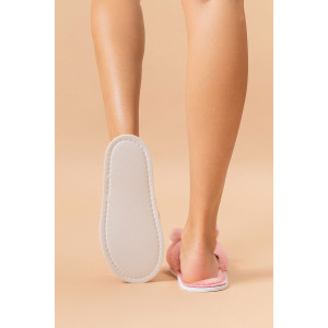 Тапки женские С-6ЖКБ-МР эко-мех (р-ры: 35-41) пыльная роза Тапки женские С-6ЖКБ-МР эко-мех (р-ры: 35-41) пыльная роза