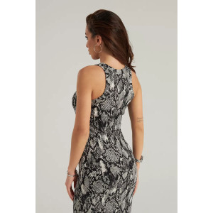 Платье женское "Лейла" кашкорсе (р-ры: 38-52) питон