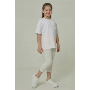 Бриджи детские №7376 вискоза пенье+кашкорсе (р-ры: 28-40) молочный Бриджи детские №7376 вискоза пенье+кашкорсе (р-ры: 28-40) молочный