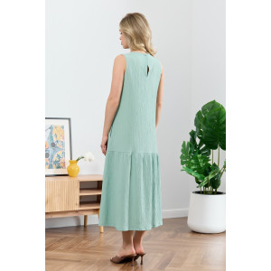 Сарафан женский "Сиеста-1" плательная ткань (р-ры: 44-54) светло-зеленый