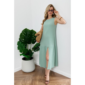 Сарафан женский "Сиеста-1" плательная ткань (р-ры: 44-54) светло-зеленый