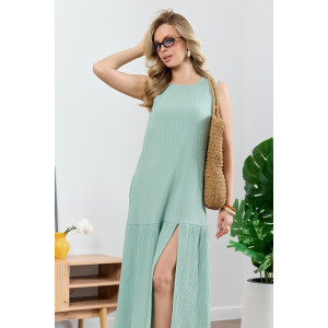 Сарафан женский "Сиеста-1" плательная ткань (р-ры: 44-54) светло-зеленый